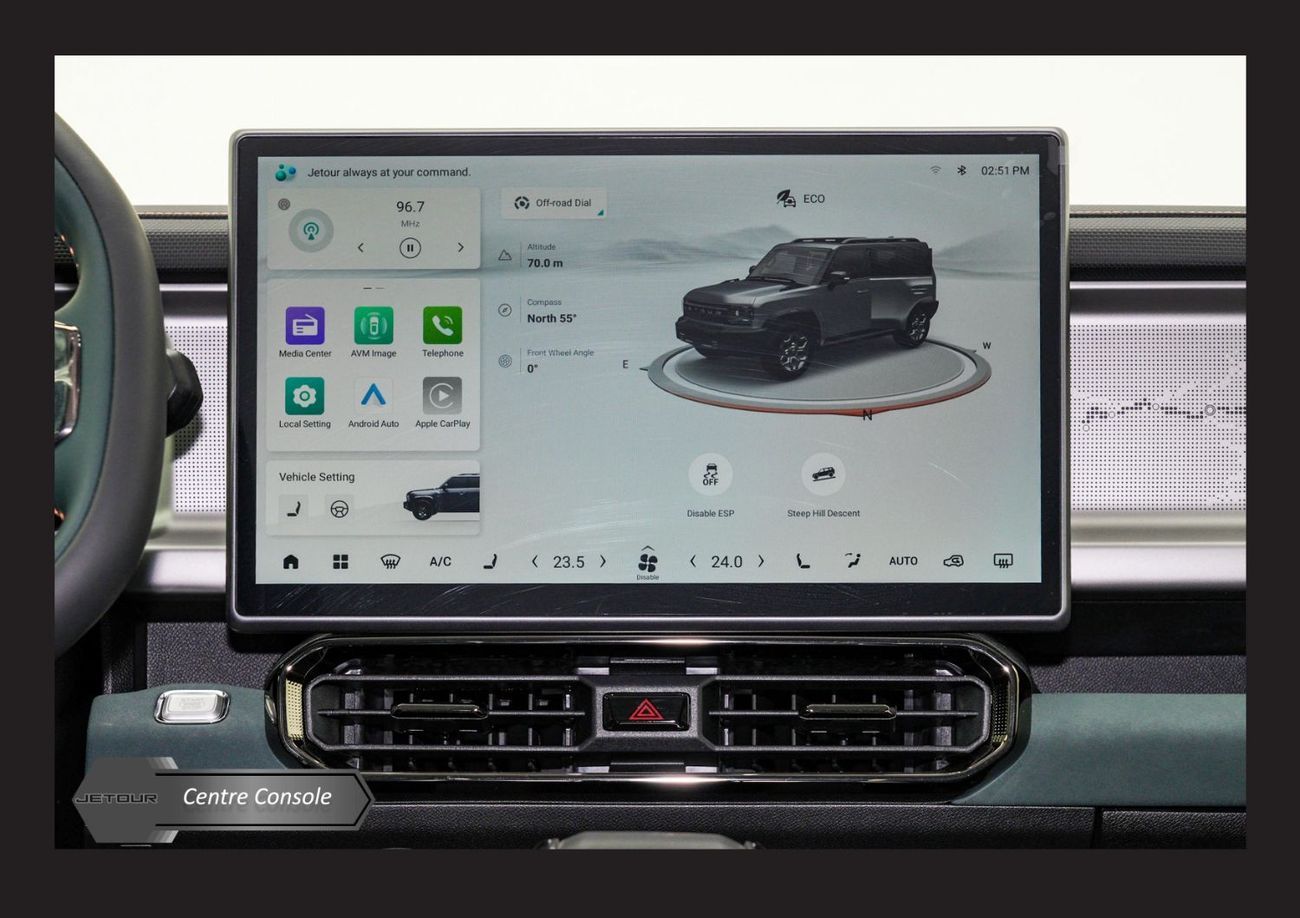 Jetour T2 Luxury Jetour T2 1.5 L Hi A/T Petrol 2025 Model GCC Specs(Export Only)