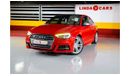 Audi S3 RESERVED ||| Audi S3 2017 GCC under Agency Warranty with Flexible Down-Payment.