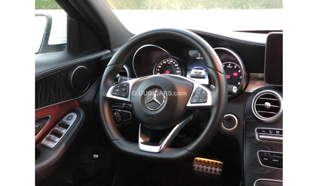 Mercedes-Benz C 200 AMG Pack MODEL 2016 GCC car perfect condition inside and outside low mileage full electric control s