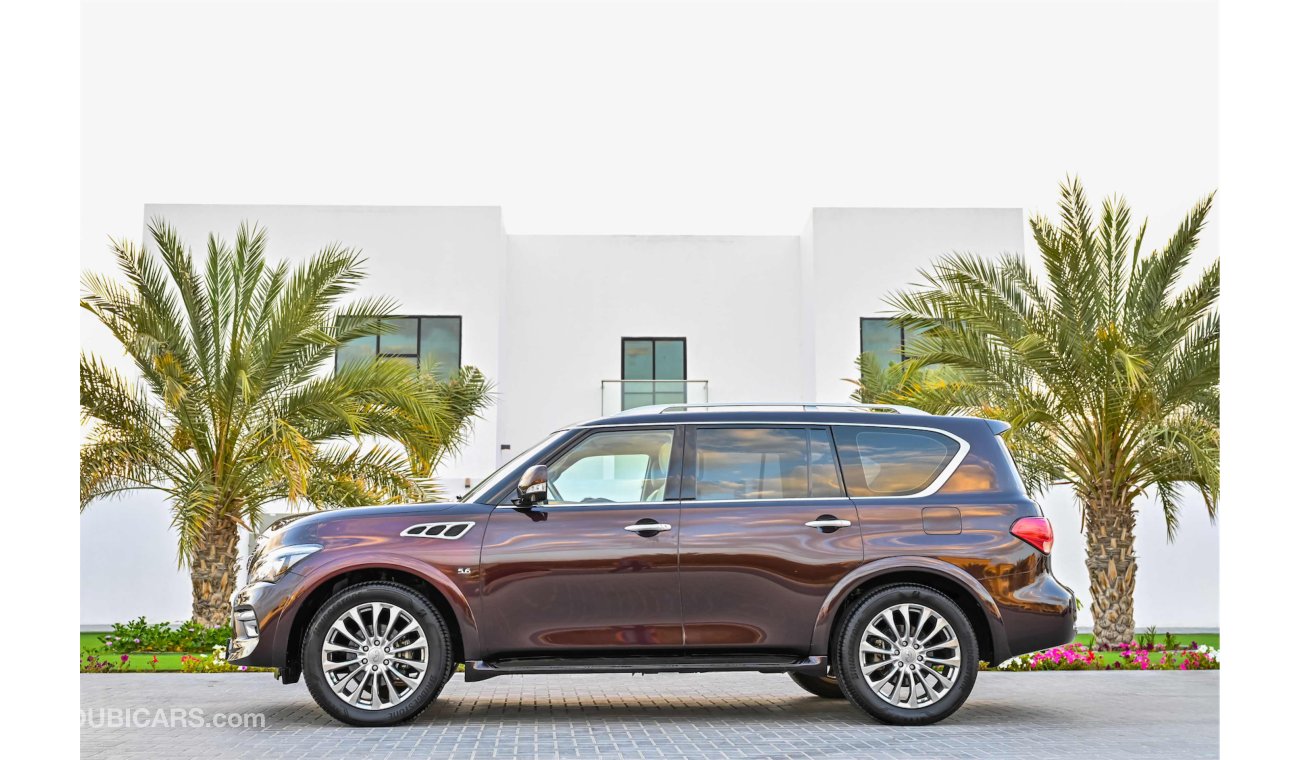 Infiniti QX80 Fully Loaded - Exceptional Condition! - AED 2,428 Per Month - 0% DP