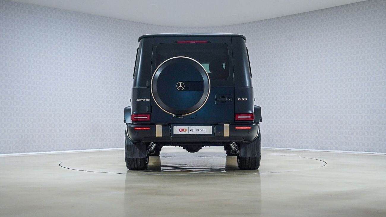 Mercedes-Benz G 63 AMG Grand Edition | AED 11,565 PM | Up to 3 Years Unlimited Warranty |