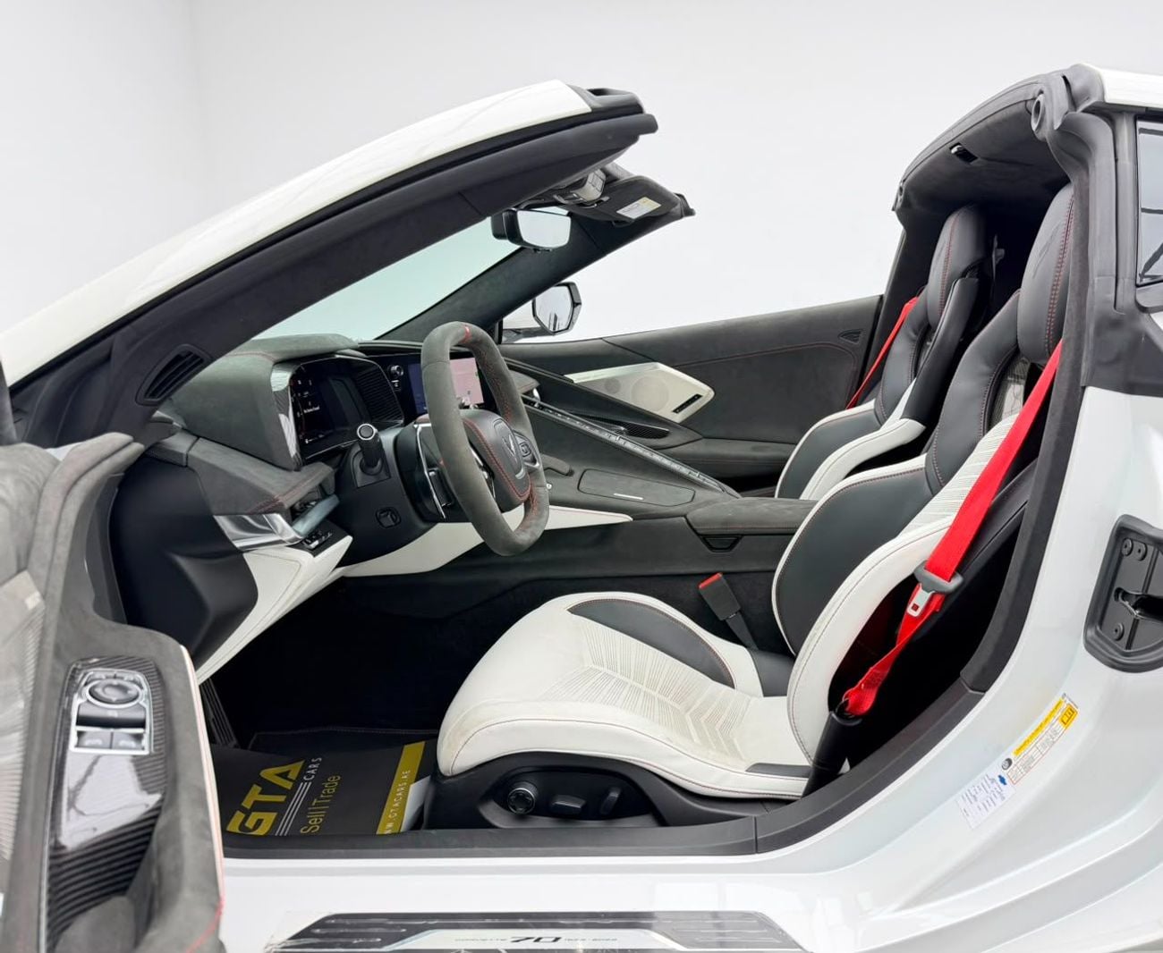 شيفروليه كورفت STINGRAY 3LT 70TH ANNIV 2023 Chevrolet Corvette Stingray 3LT 70th Anniversary Edition, 1 Year Warranty, Full Service History