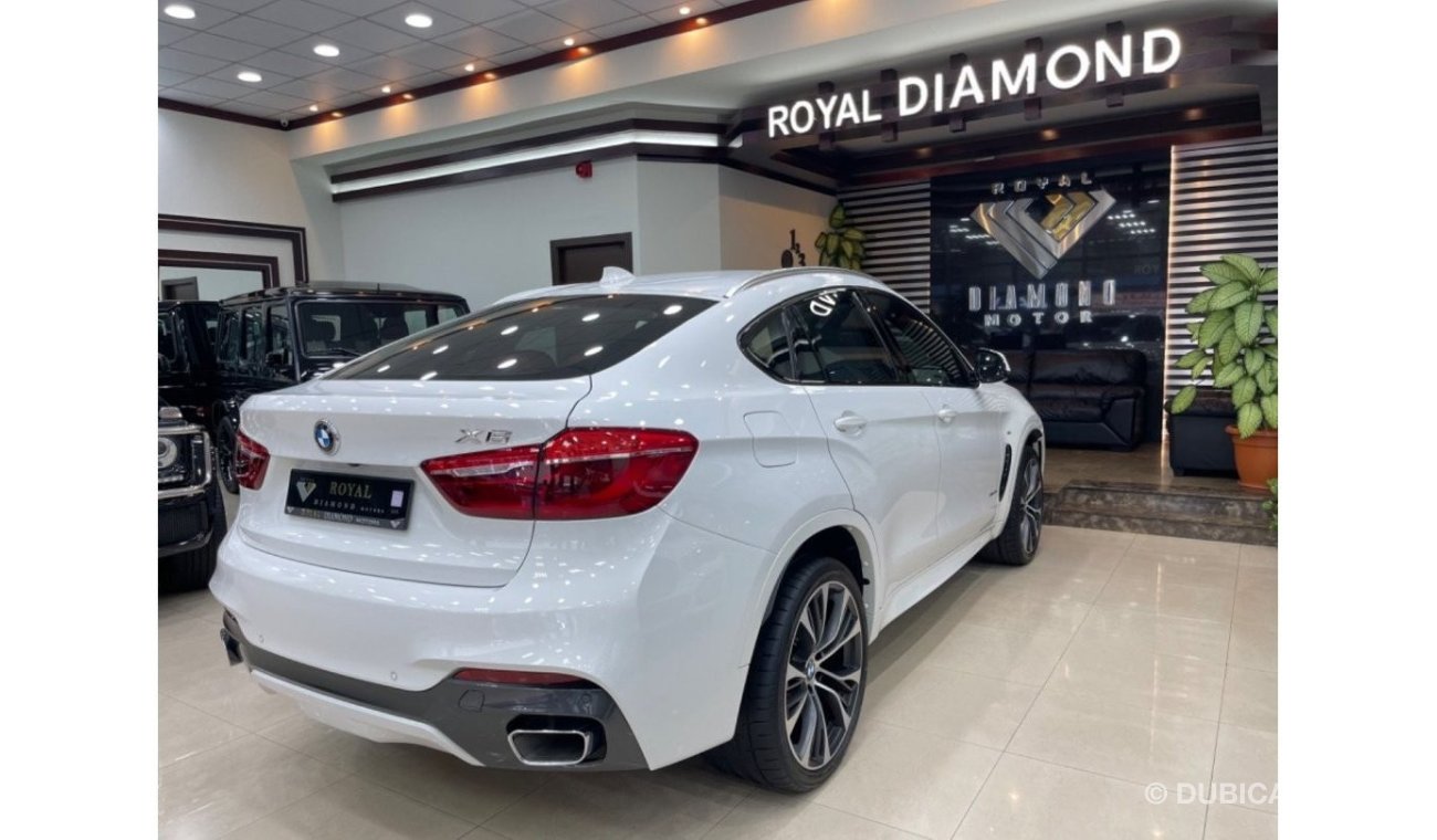 بي أم دبليو X6 50i M سبورت 50i اكسكلوسيف BMW X6 XDrive 50i M package GCC 2018 Under warranty and service contract f