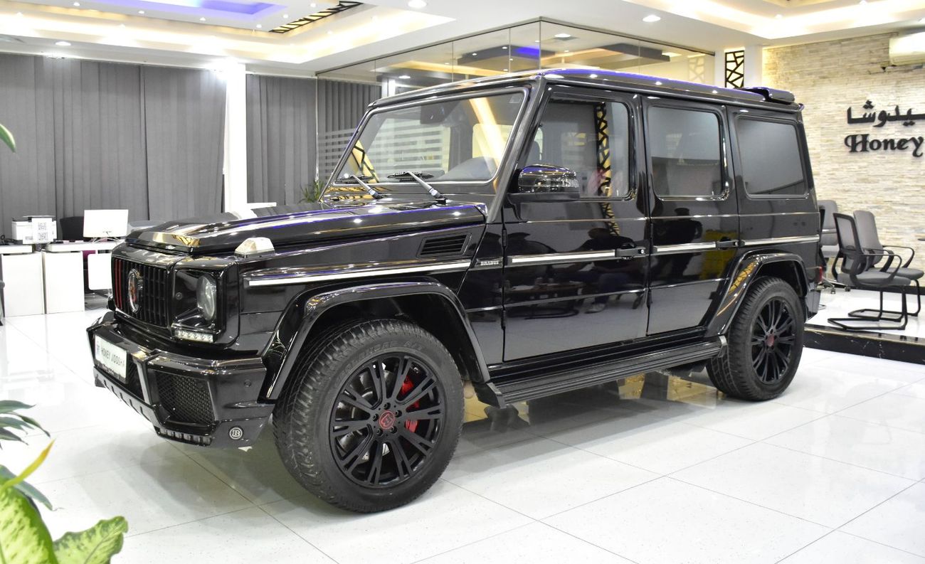 مرسيدس بنز G 63 AMG EXCELLENT DEAL for our Mercedes Benz G63 - Brabus Kit ( 2016 Model ) in Black Color European Specs