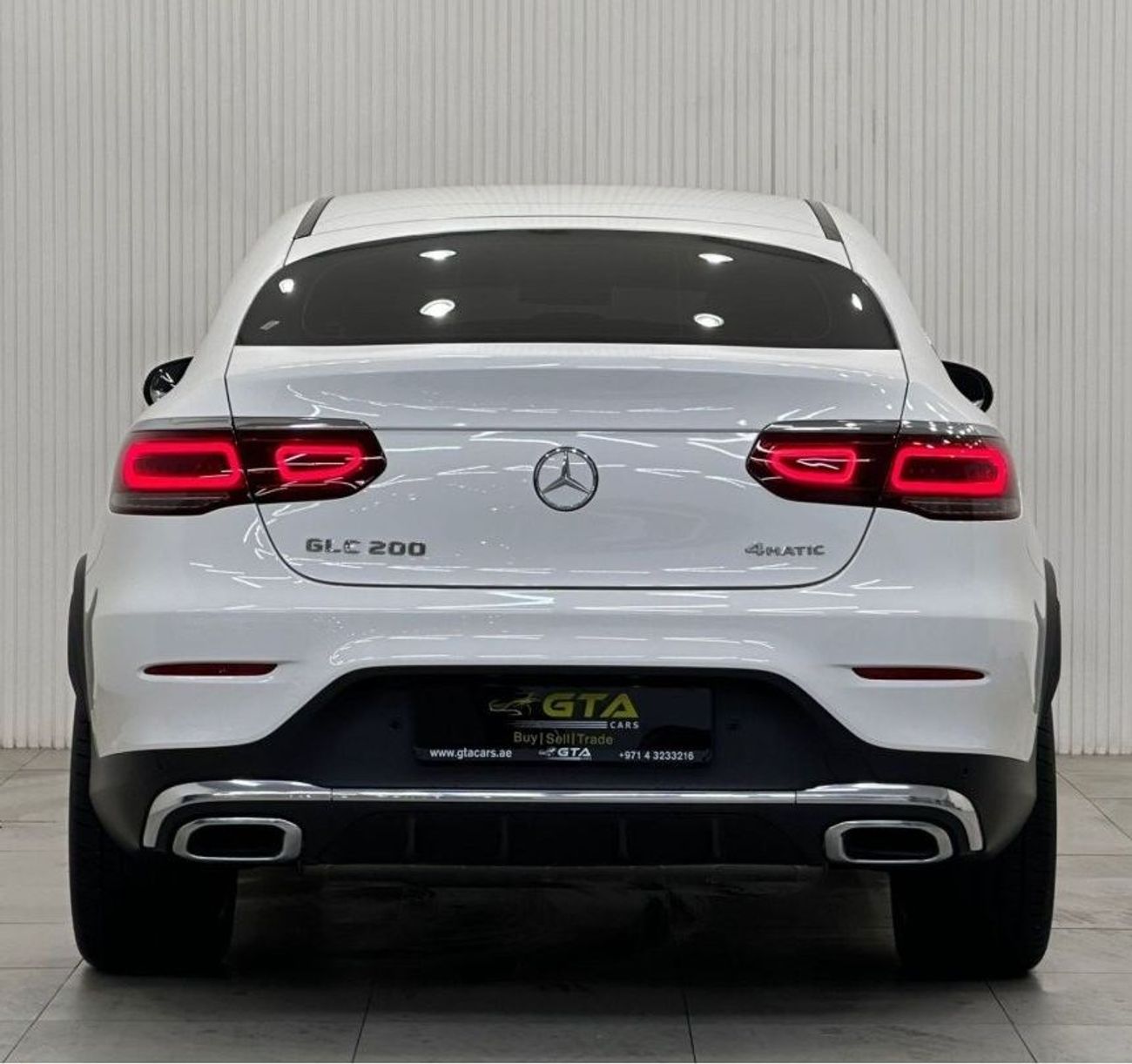 Mercedes-Benz GLC 200 Premium 2022 Mercedes GLC200 AMG 4MATIC Coupe, Mar 2027 Mercedes Warranty + Service Pack, Full Optio