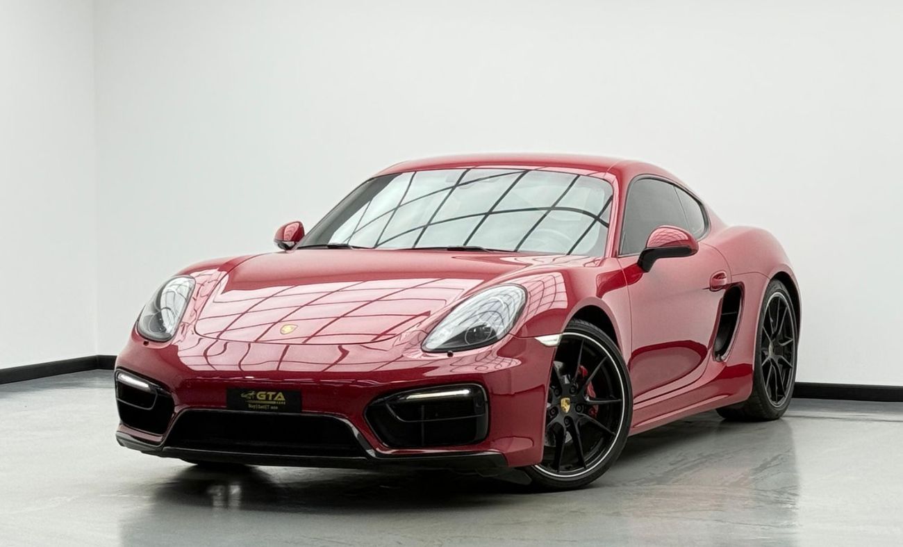 Porsche 718 Cayman GTS 4.0L A/T 2016 Porsche Cayman GTS – Agency Full Service History, GCC