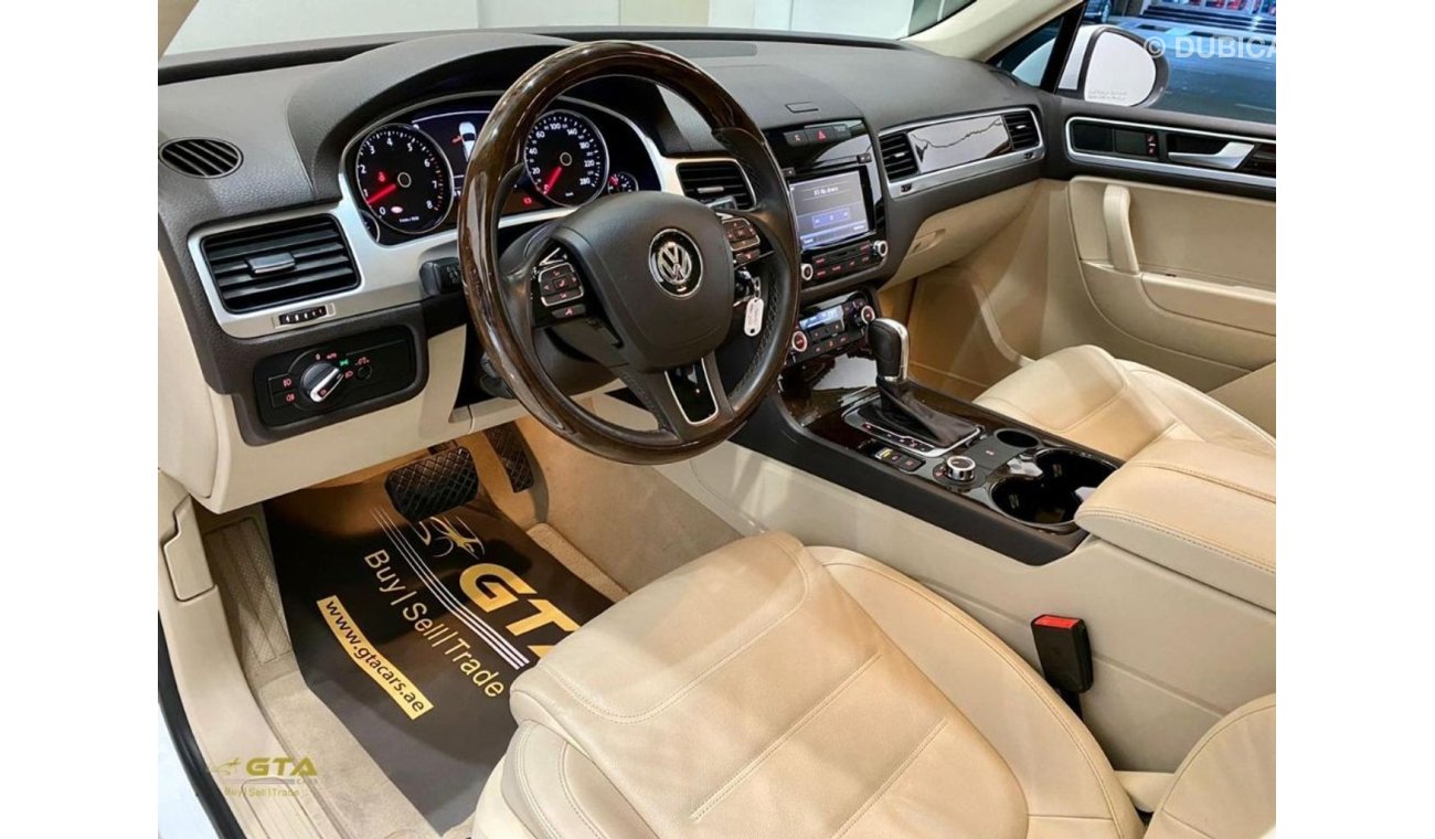 Volkswagen Touareg 2015 Volkswagen Touareg SEL, Warranty, Full Service History, GCC