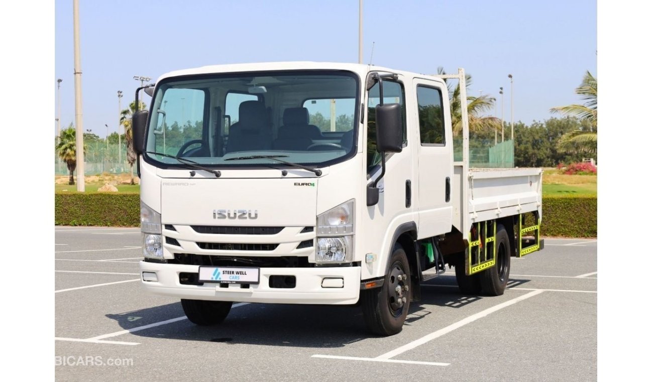 Isuzu NPR SUMMER OFFER | Euro4 Double Cab Pickup Truck | Excellent Condition | GCC Specs | Special Offer