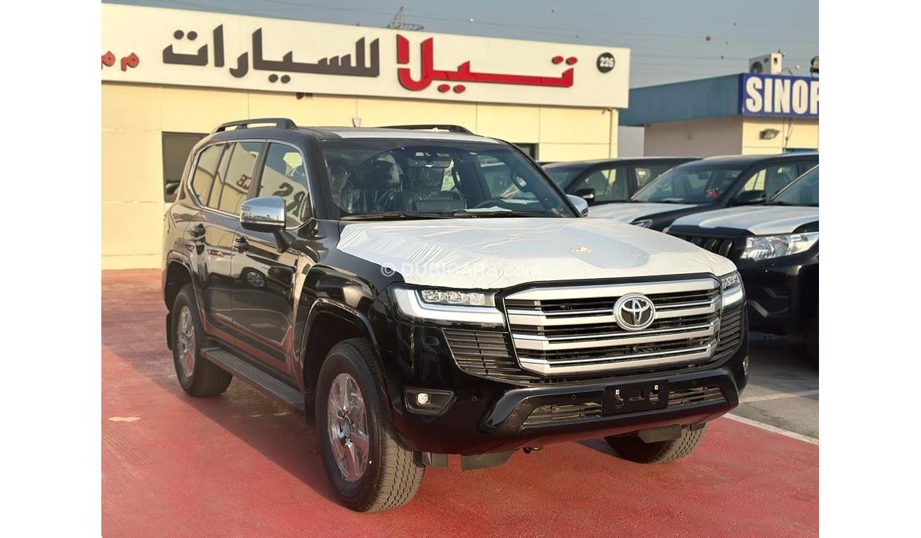 Toyota Land Cruiser TOYOTA LANDCRUISER 3.5 VX WITH MEMMORY SEATS BLACK 2023 * EXPORT ONLY AFRICA *