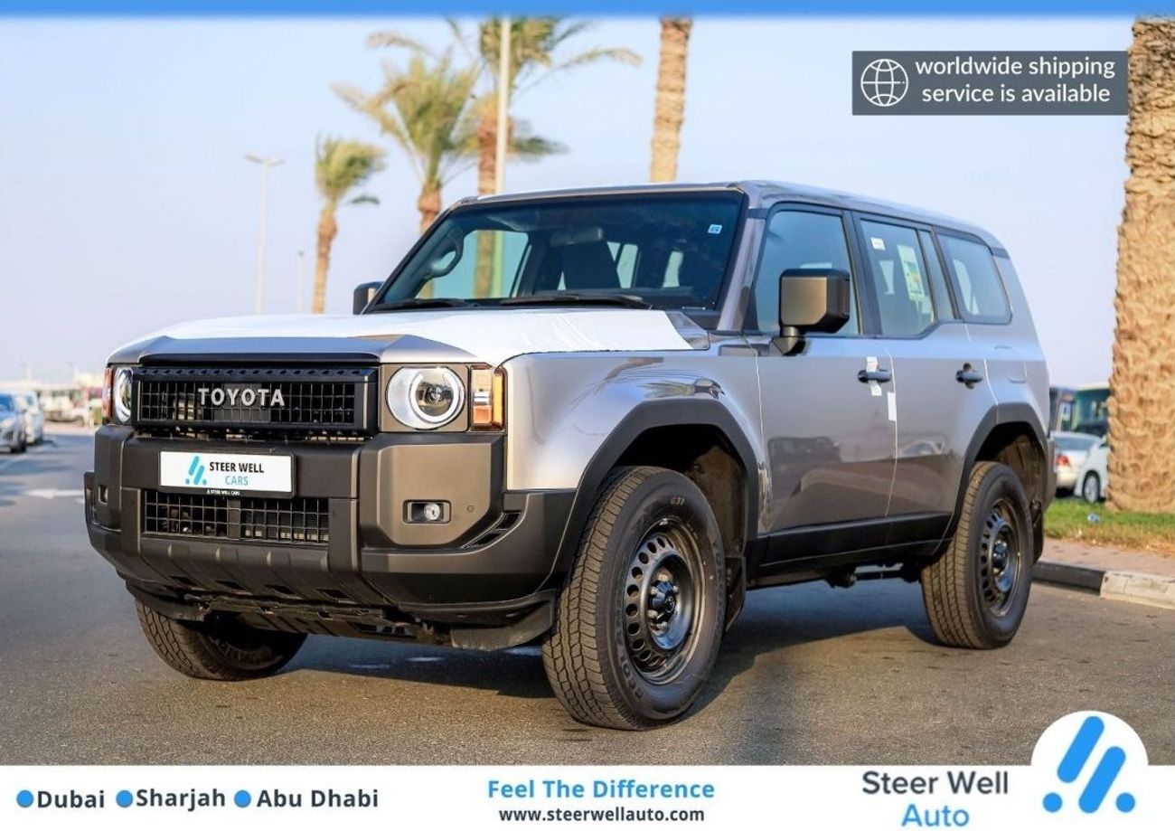 Toyota Prado 2024 Model Year - 2.4L Turbo SFM Mid AT PTR - Push Start - Rear Camera - Export Only