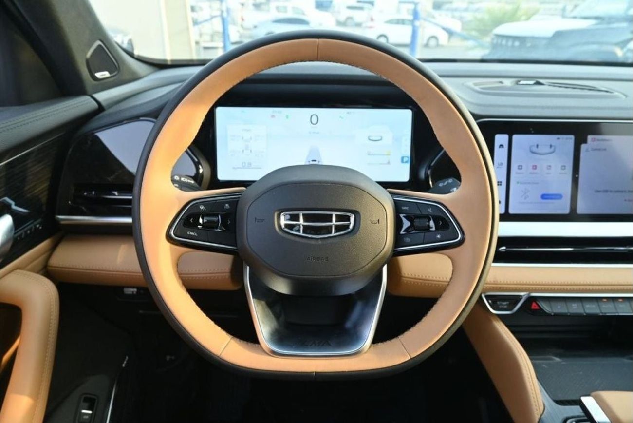 جيلي مونجارو Geely Monjaro 2.0L Turbo, 4WD Petrol, Model 2024 , Color Matt Black