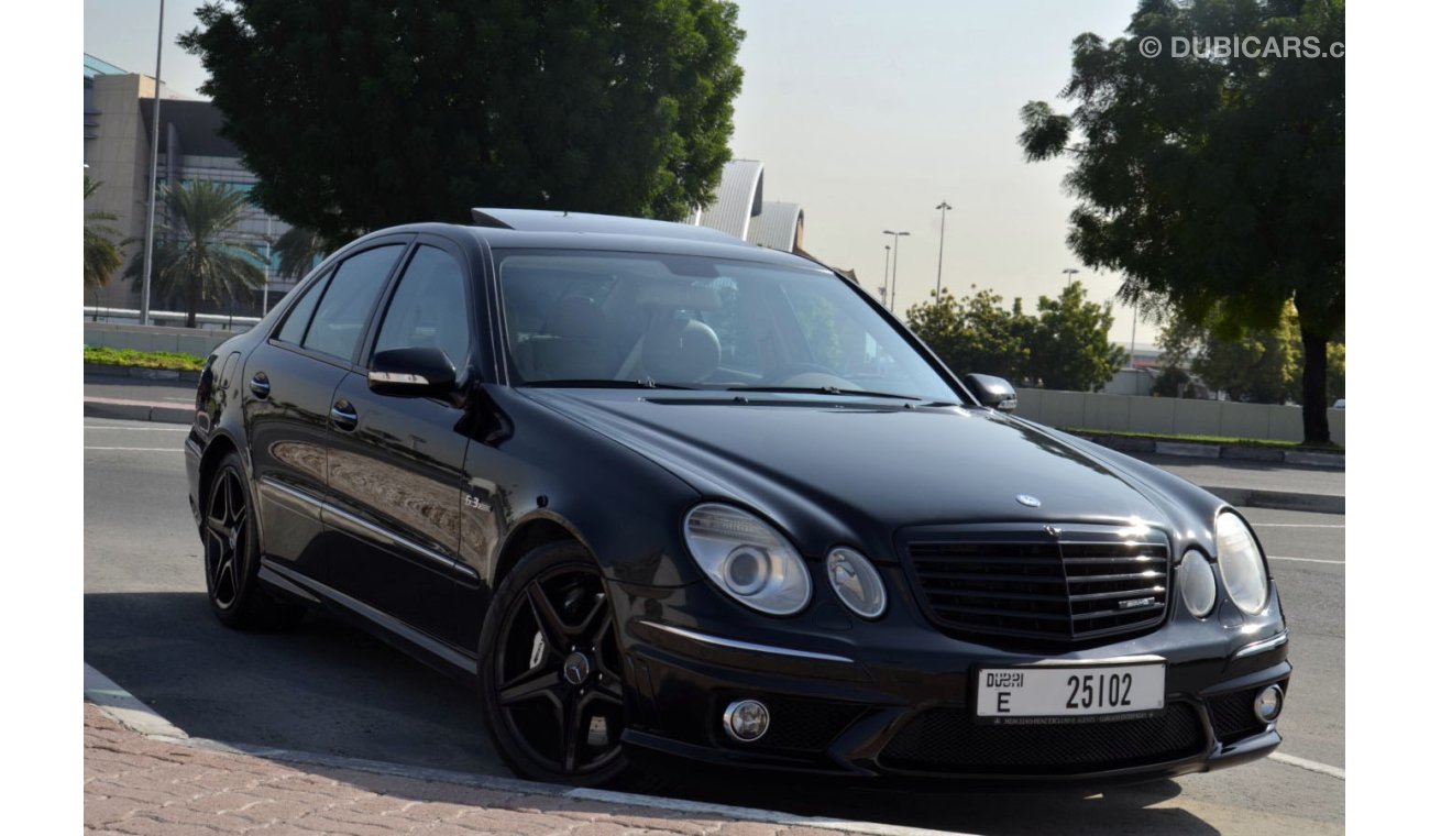 Mercedes-Benz E 63 AMG Full Option in Excellent Condition