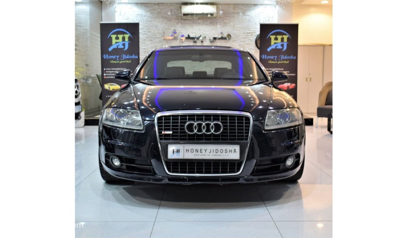 Audi A6 EXCELLENT DEAL for our Audi A6 3.2 S-Line 2009 Model!! in Dark Blue Color! GCC Specs