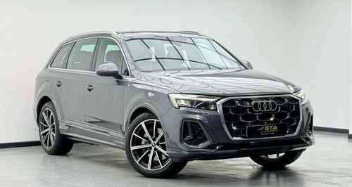 Audi Q7 45 TFSI quattro S Line 2.0L 2025 Audi Q7 45 TFSI S Line, Audi Warranty+Service Contract+Full Service