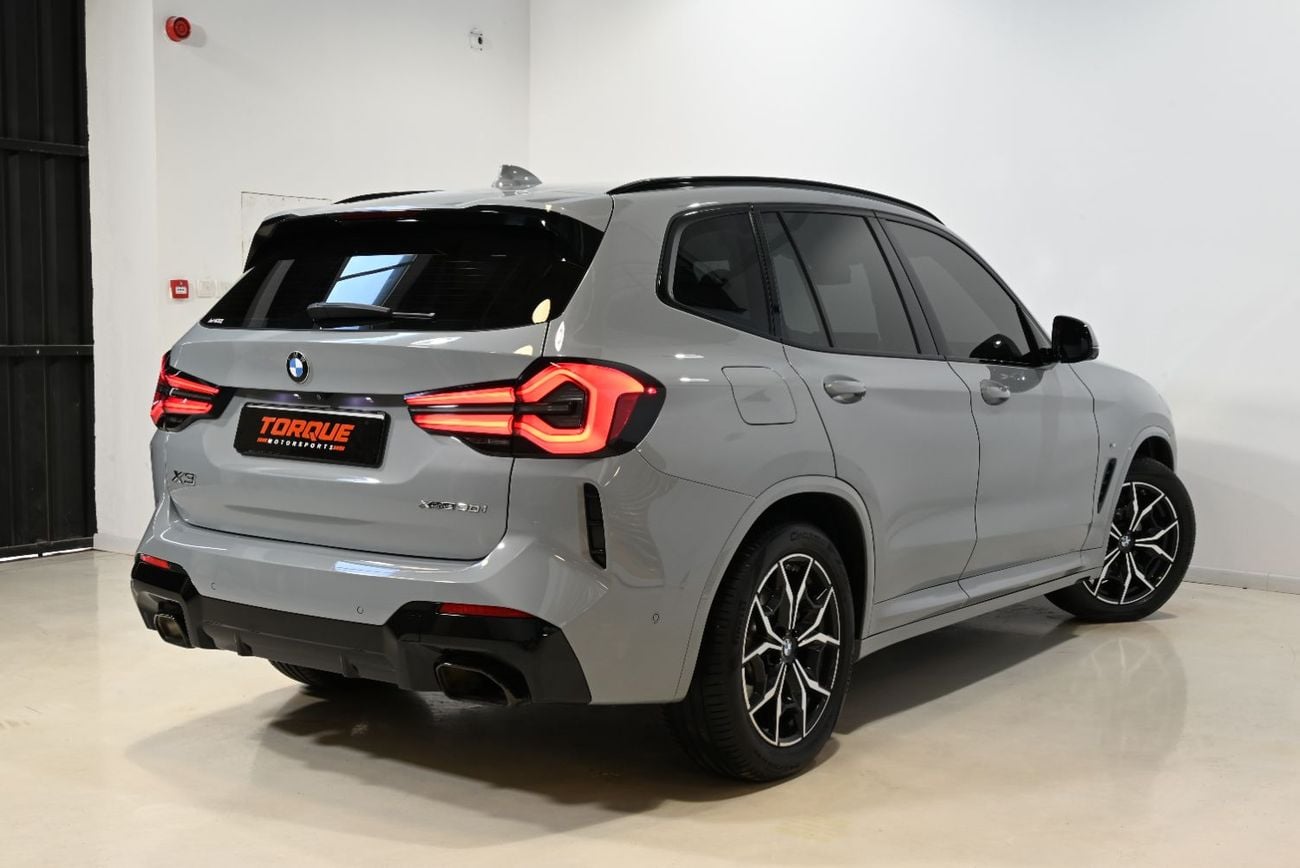 بي أم دبليو X3 XDRIVE 30i M SPORT بي إم دبليو X3 xDrive30i M Sport موديل 2022، ضمان بي إم دبليو وخدمة حتى مايو 2027، سجل صيانة بي إم د