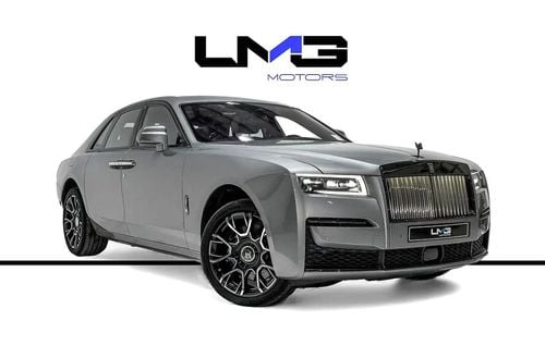Rolls-Royce Ghost Black Badge 6.6L BLACK BADGE | DELIVERY MILEAGE | STARLIGHT | REAR TVS | CARBON RIMS