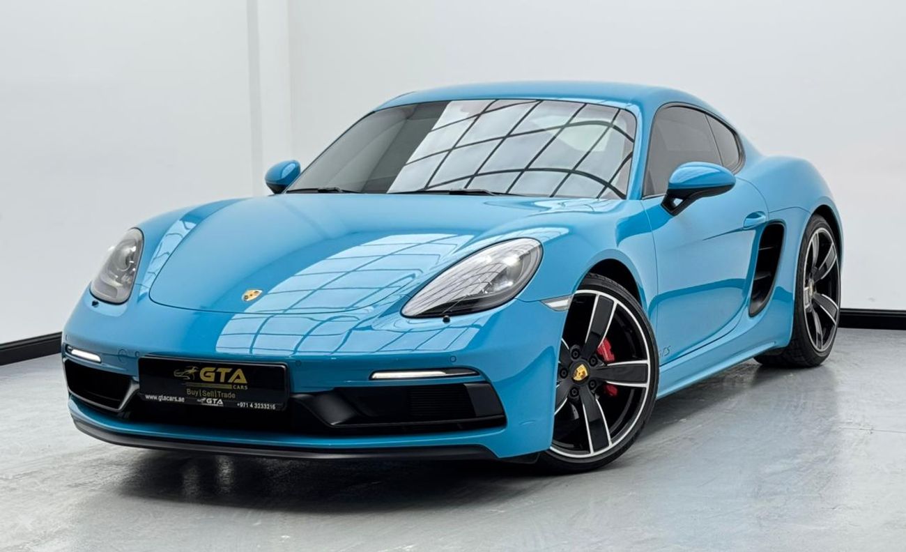 Porsche 718 Cayman GTS 2.5L 2019 Porsche 718 Cayman GTS, December / 2026 Porsche Warranty, Porsche Service History, GCC