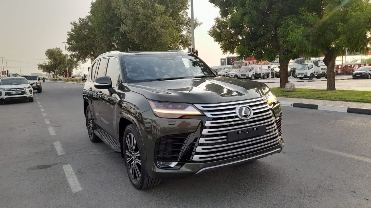 Lexus LX 500 Diesel Right-Hand drive sports luxury model top of the range with coolbox softdoor closing rear Ente