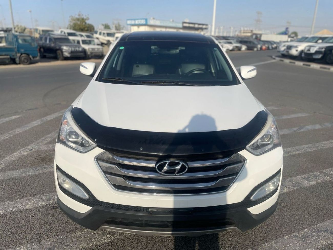 هيونداي سانتا في 2014 Hyundai Santa Fe Ultimate Full Option Panoramic View - Leather Electric Seats With Sensor 2.4L