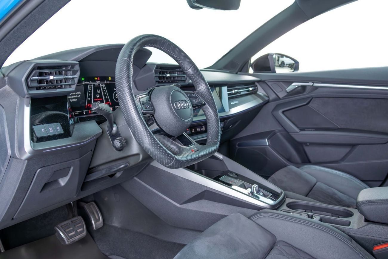 Audi RS3 STD TFSI quattro 2.5L Sportback Al Nabooda Service Contract Until 2028-Exclusive Color-Low Mileage-C