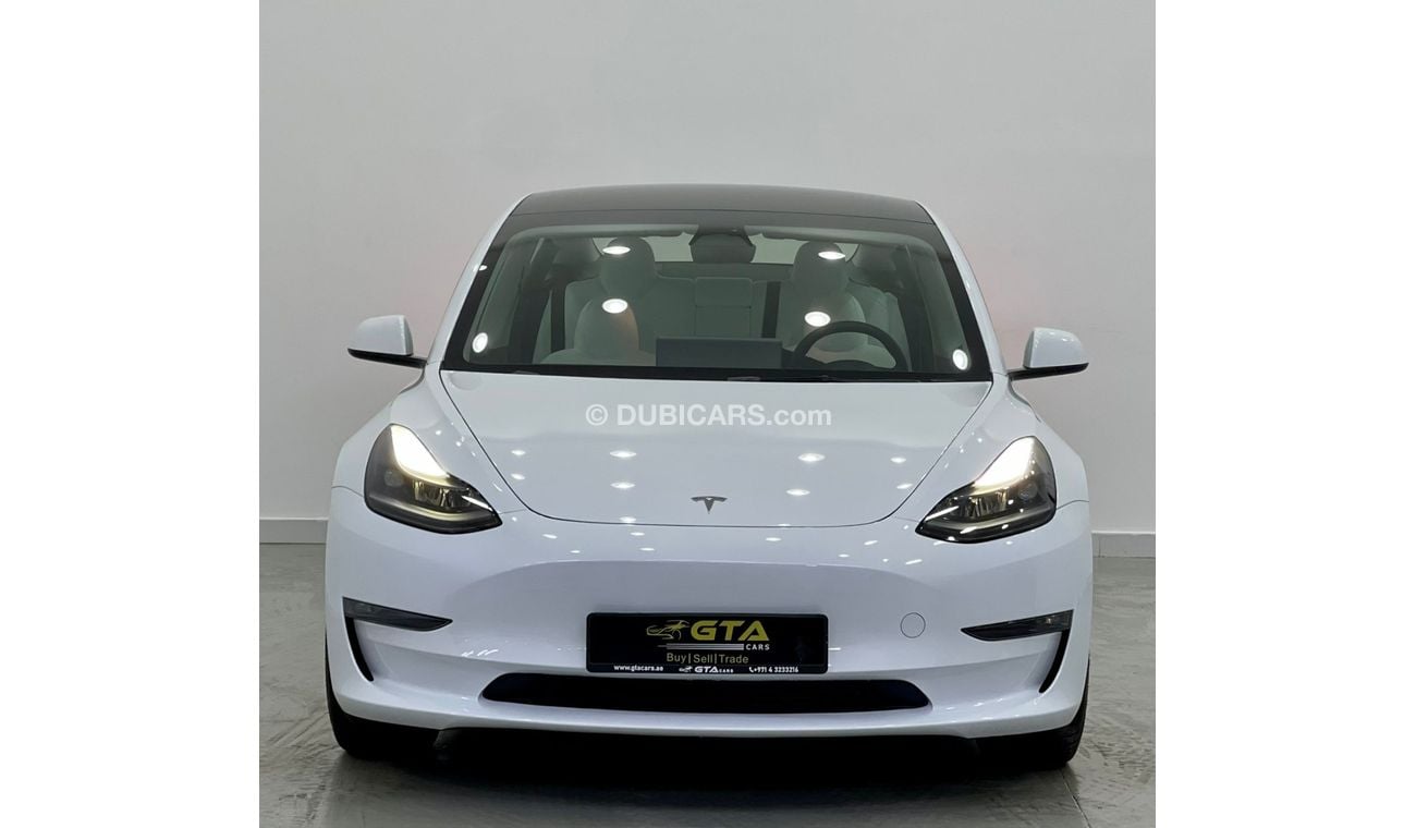تسلا موديل 3 2020 Tesla Model 3 Long Range, 2024 Tesla Warranty + Service Contract, GCC