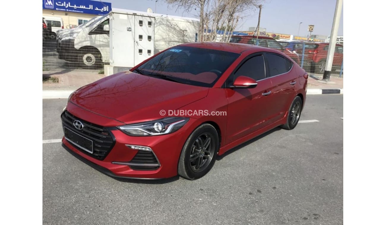 Hyundai Elantra HYUNDAI ELANTRA/AVANTE 2017 SPORT RED