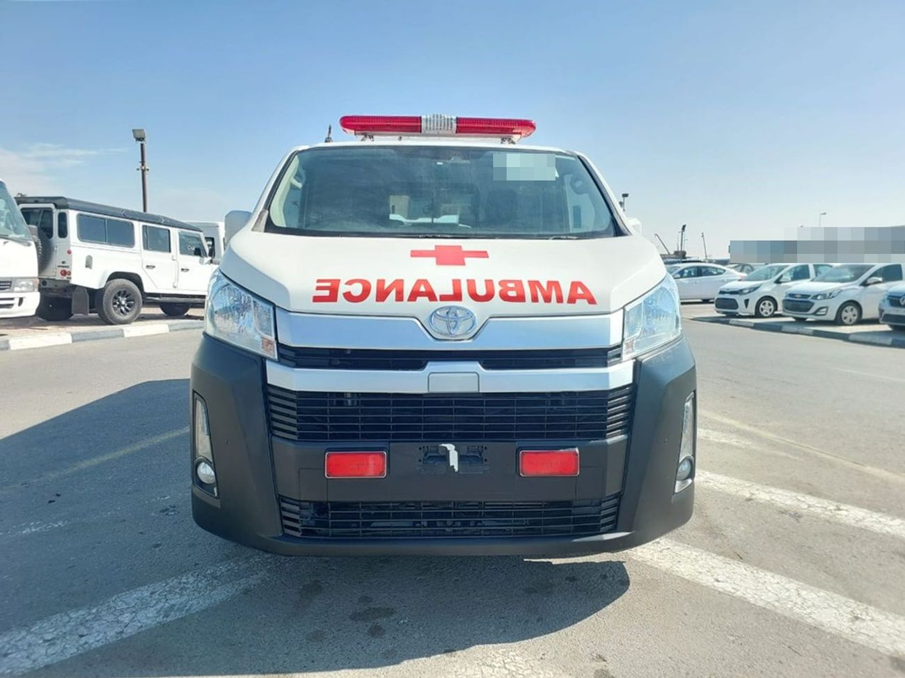 Toyota Hiace TOYOTA HIACE VAN AMBULANCE RHD 2019 MODEL 2.8 L DIESEL AUTOMATIC(PM03504)