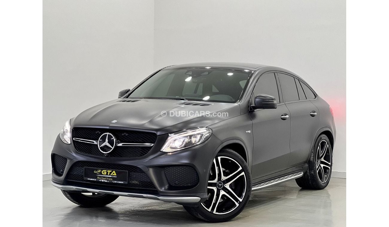 Mercedes-Benz GLE 43 AMG Coupe 2017 Mercedes-Benz GLE 43 AMG, Full Mercedes Service History, Black Matt PPF, Warranty, GCC Sp