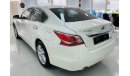 Nissan Altima GCC .. FSH .. Original Paint .. Top Range .. Sunroof