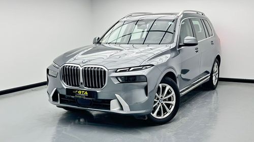 BMW X7 XDrive40i 3.0L 2024 BMW X7 xDrive40i, 2026 BMW Warranty, BMW Full Service History, Excellent Conditi
