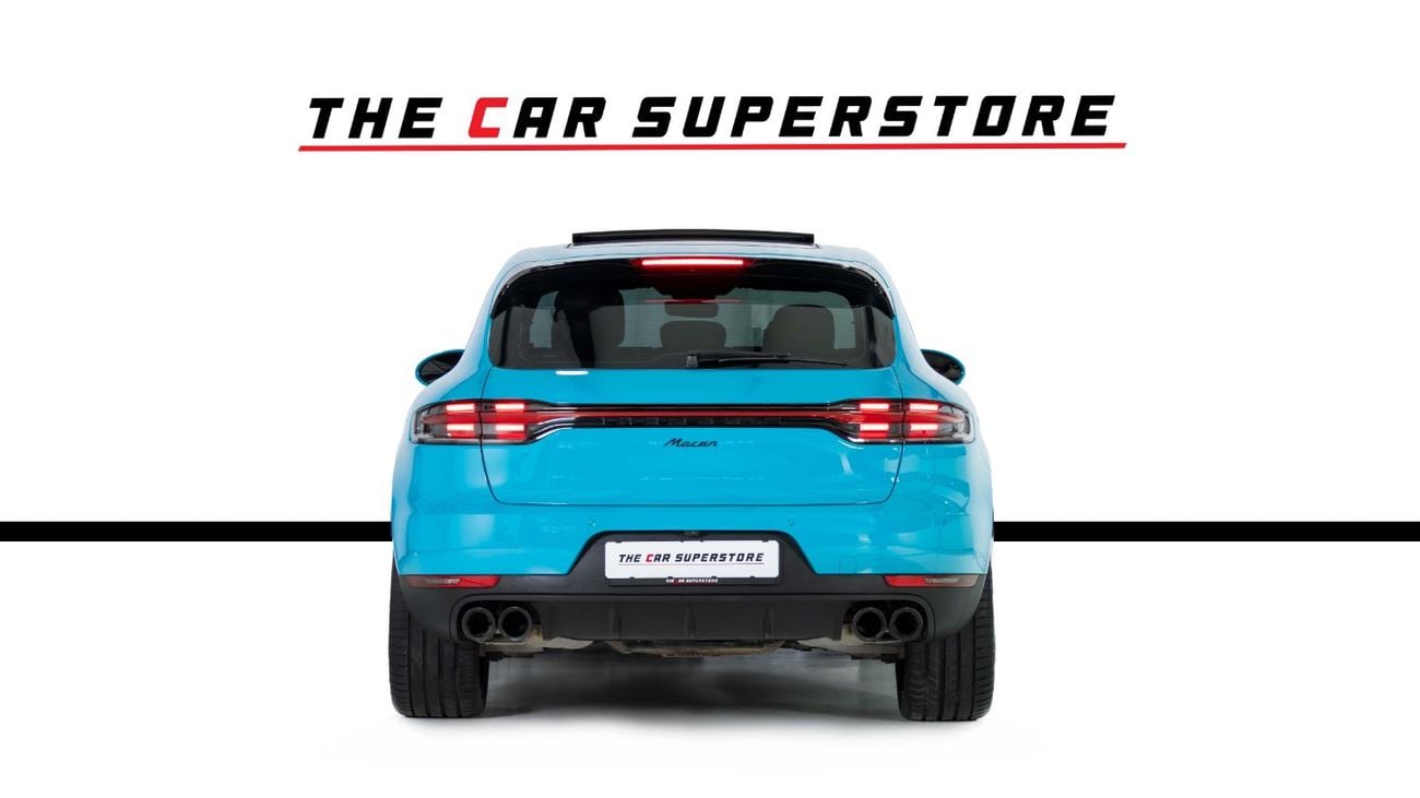 Porsche Macan STD Miami Blue-21 Inch Rims-Porsche Service History Available-Warranty till 12/26