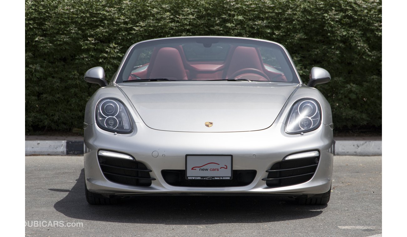 Porsche Boxster S GCC - FULL SERVICE HISTORY - ASSIST AND FACILITY IN DOWN PAYMENT - 5755 AED/MONTHLY