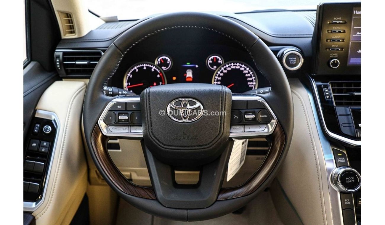 Toyota Land Cruiser 2022 Toyota LC300 3.5L GXR - Cruise Control + Sunroof + Wireless + Auto Seats + Rear Screen | Export