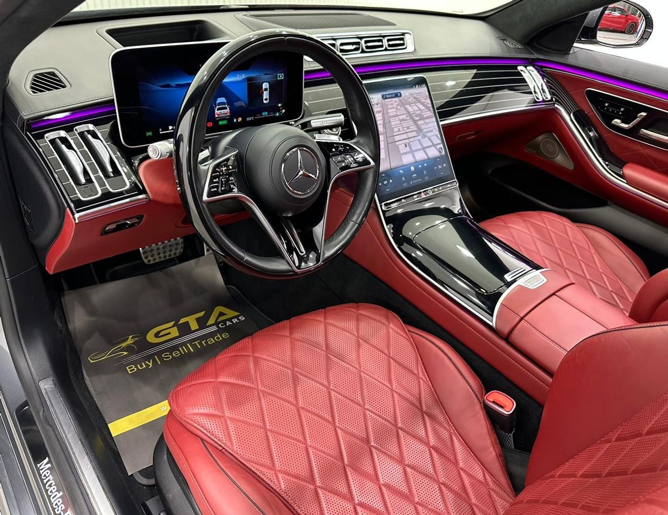 Mercedes-Benz S 500 2021 Mercedes Benz S500, September 2026 Warranty, September 2025 Service Contact, GCC