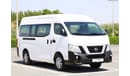 نيسان أورفان NV350 | 13 Seater Passenger Van | Excellent Condition | GCC