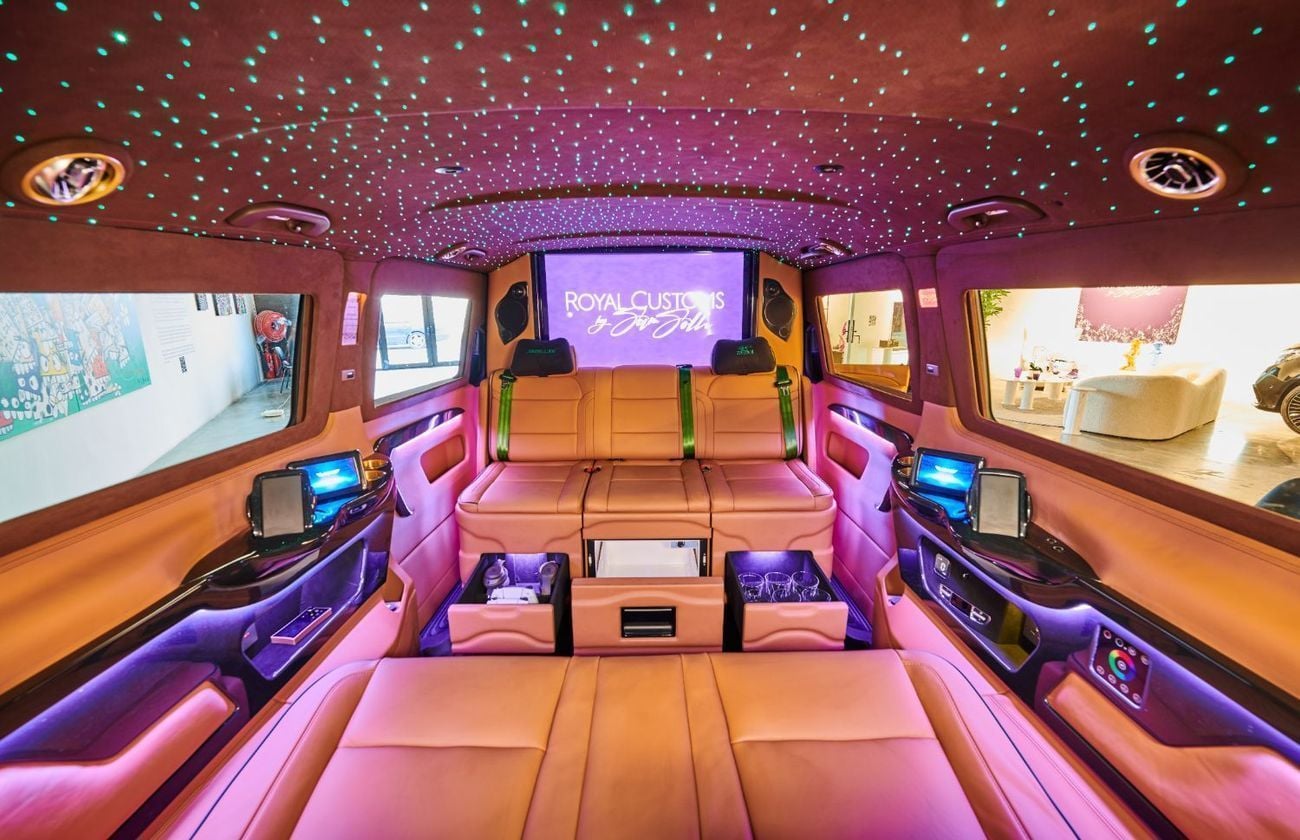 مرسيدس بنز V 300 “LES RACINES” – 1 Of 3 CONCEPT - Handcrafted by ROYAL CUSTOMS in Dubai