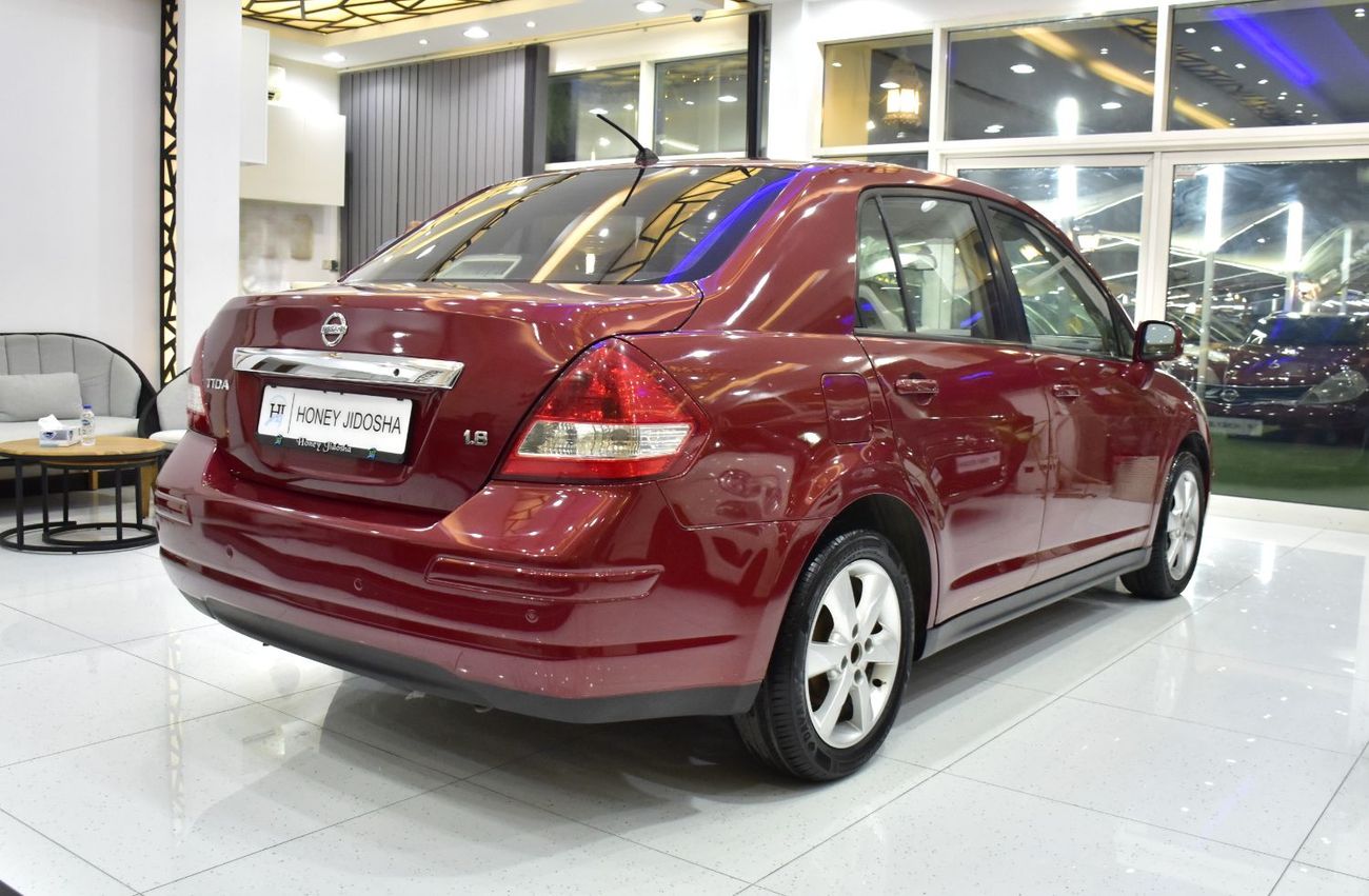 نيسان تيدا EXCELLENT DEAL for our Nissan Tiida 1.8 ( 2011 Model ) in Red Color GCC Specs