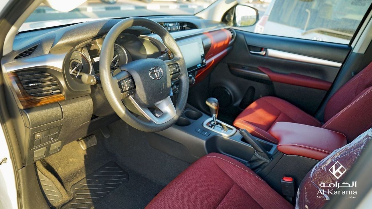 تويوتا هيلوكس GLX.S 2.4L | SR5 | Full Option | Rear Camera | Cruise Control | Diff Lock | GCC Specs