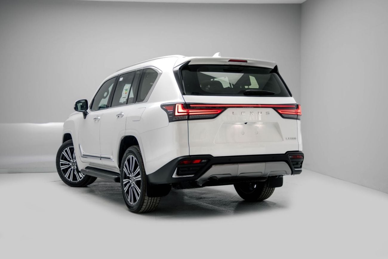 Lexus LX 600 Signature 3.5L - Sonic Quartz Inside Red | Export Only