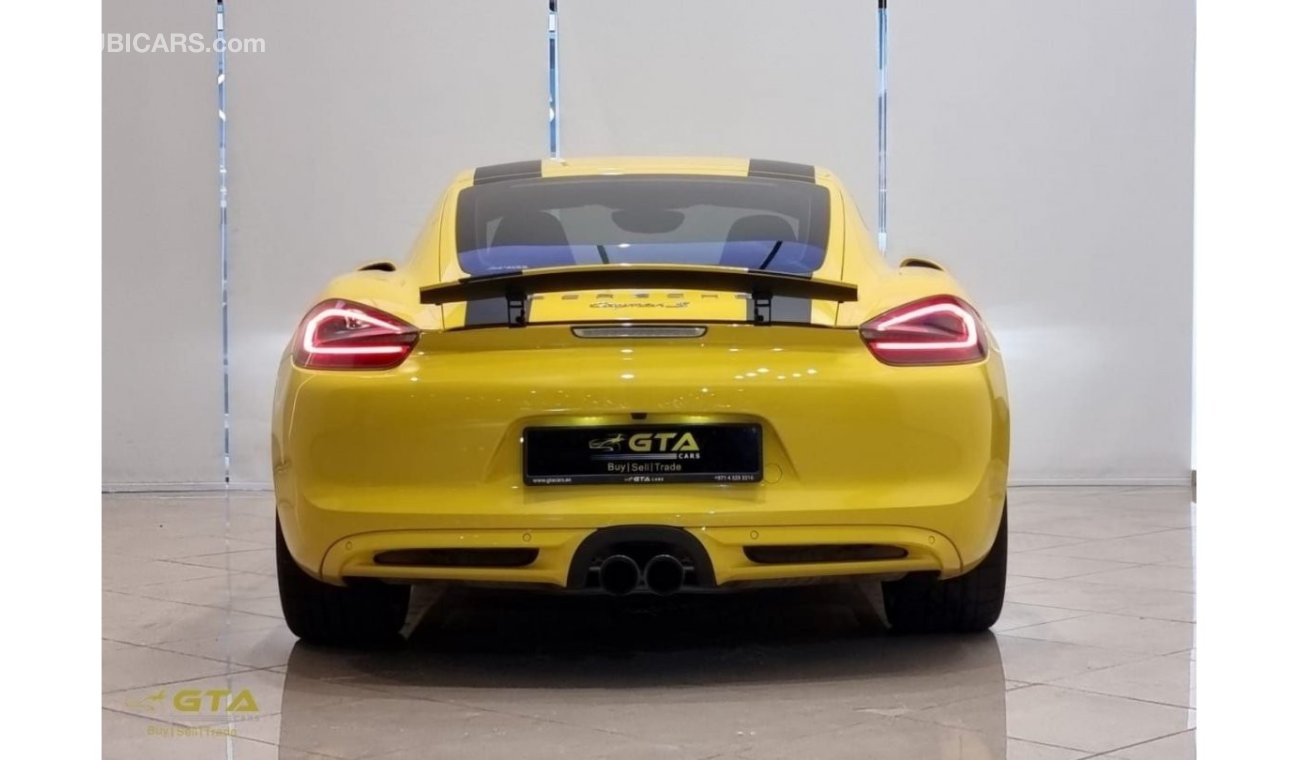 Porsche Cayman S 2016 Porsche Cayman S, Full Service History, GCC