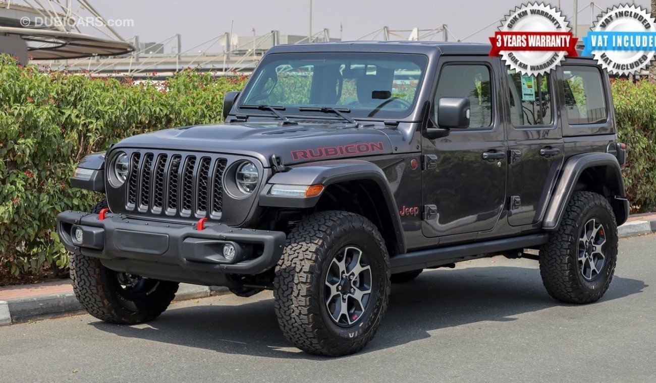 جيب رانجلر Unlimited Rubicon V6 3.6L , GCC , 2022 , 0Km , With 3 Yrs or 60K Km WNTY @Official Dealer