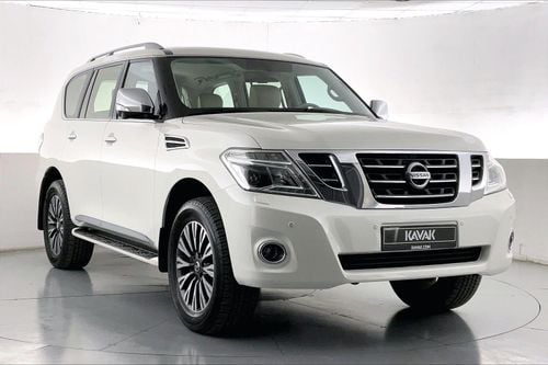 نيسان باترول SE Platinum City | ضمان مجاني لمدة عام | 0 دفعة أولى