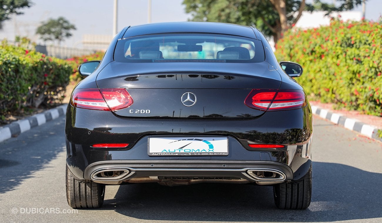 Mercedes-Benz C 200 Coupe 2020  AMG , GCC 0km W/3Yrs or 100K KM warranty + 3Yrs or 50K KM Service.