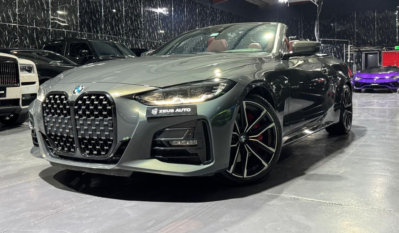 بي أم دبليو 430i M Sport 2.0L (258 HP) 2022 BMW 430i Cabriolet, May 2027 BMW Warranty + Service Pack, Low Kms, GCC