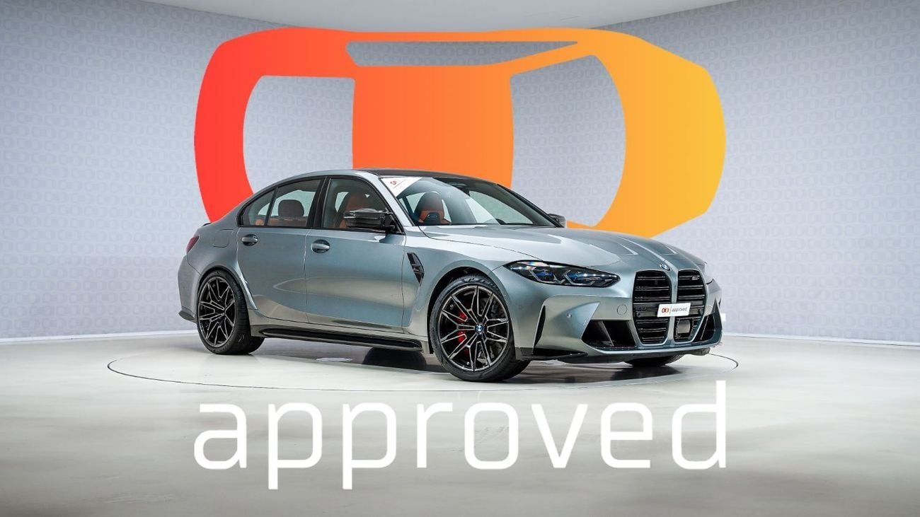 BMW M3 | AED 7,011 PM | Warranty Nov-2027 | GCC