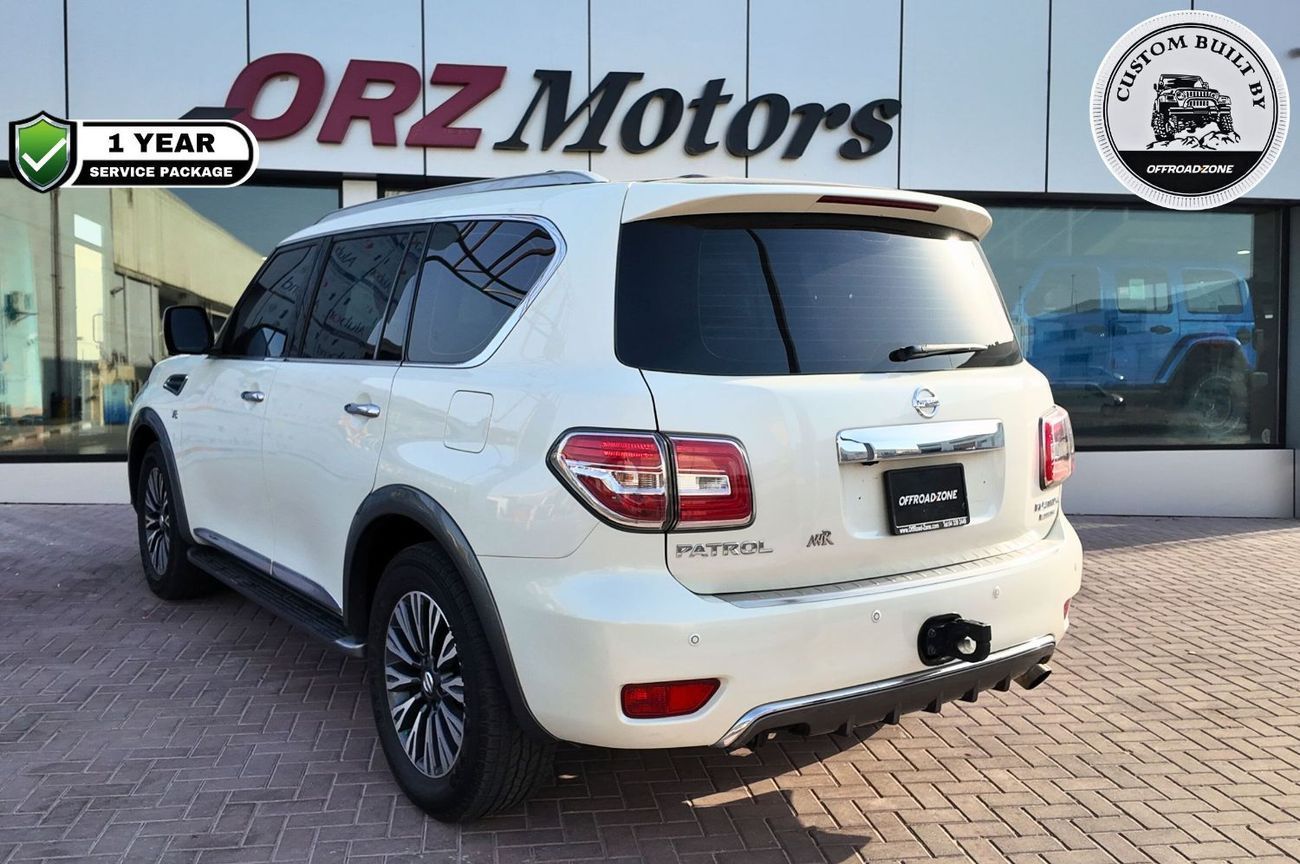 Nissan Patrol Nissan Patrol White Platinum / 1 Year Service Package Included