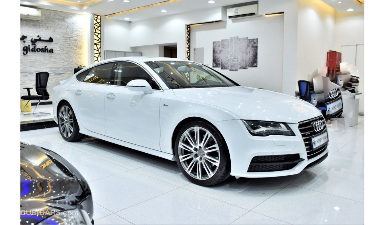 Audi A7 EXCELLENT DEAL for our Audi A7 50TFSi QUATTRO S-Line ( 2014 Model ) in White Color GCC Specs