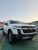 تويوتا لاند كروزر GR SPORT Toyota Land Cruiser LC300 GR Hybrid 2026 – فل أوبشن | أبيض خارجي | داخلية أحمر وأسود