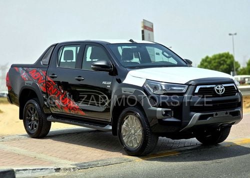 تويوتا هيلوكس HILUX ADVENTURE PETROL 4.0L - FULL WITH COMPRESSOR - BLACK INSIDE BLACK - OMANI