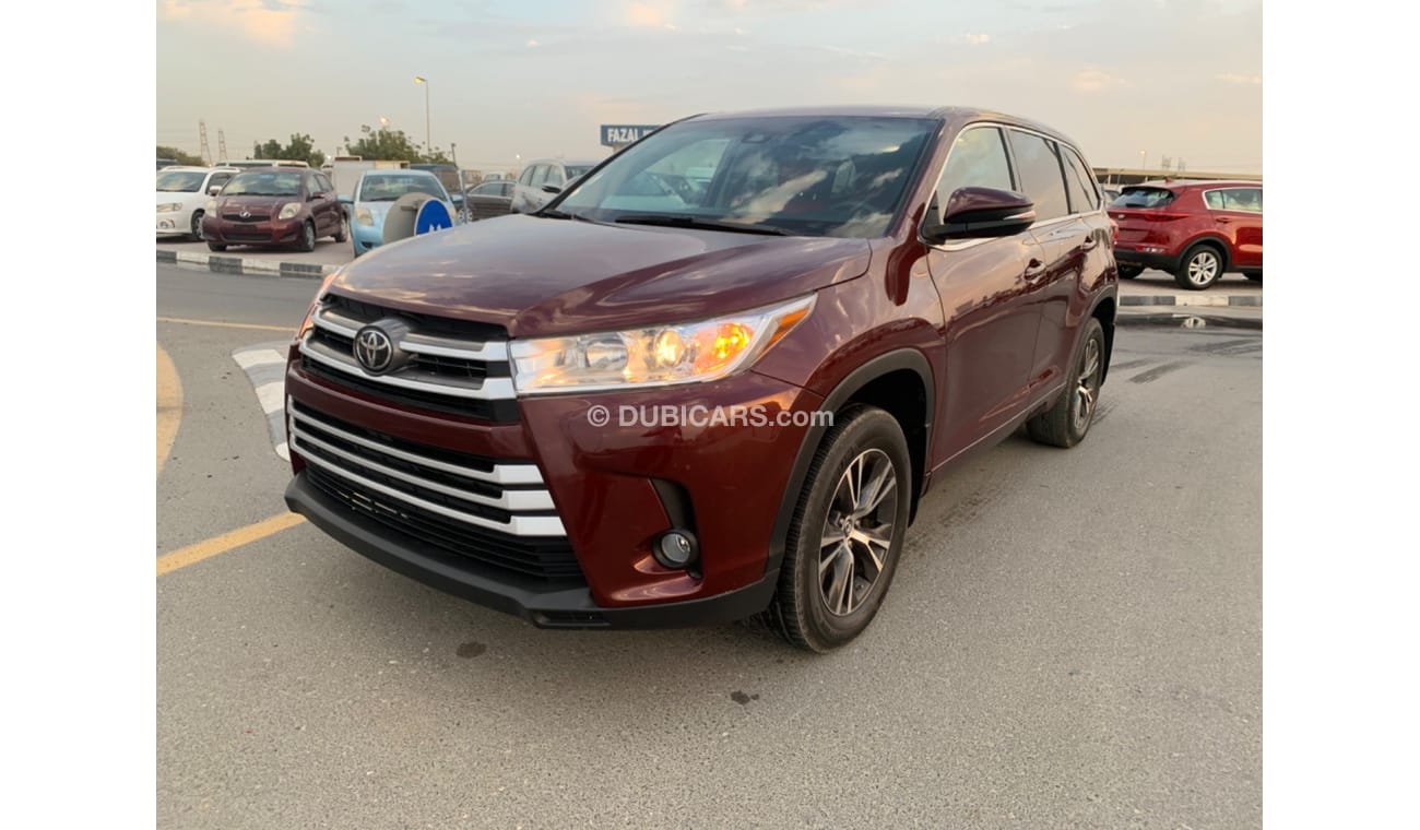 Toyota Highlander LE 4WD AND ECO 3.5L V6 2018 AMERICAN SPECIFICATION